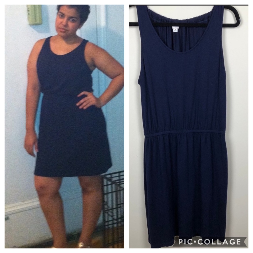 Gap Blue Waist Dress Size Medium
